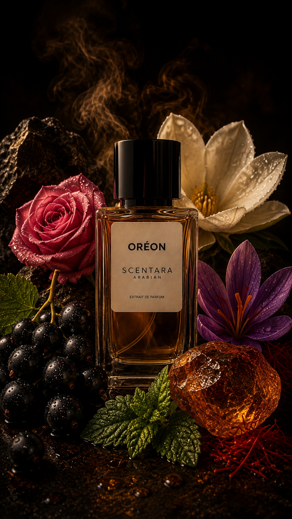 Oreon Extrait de Parfum | Saffron & Black Currant