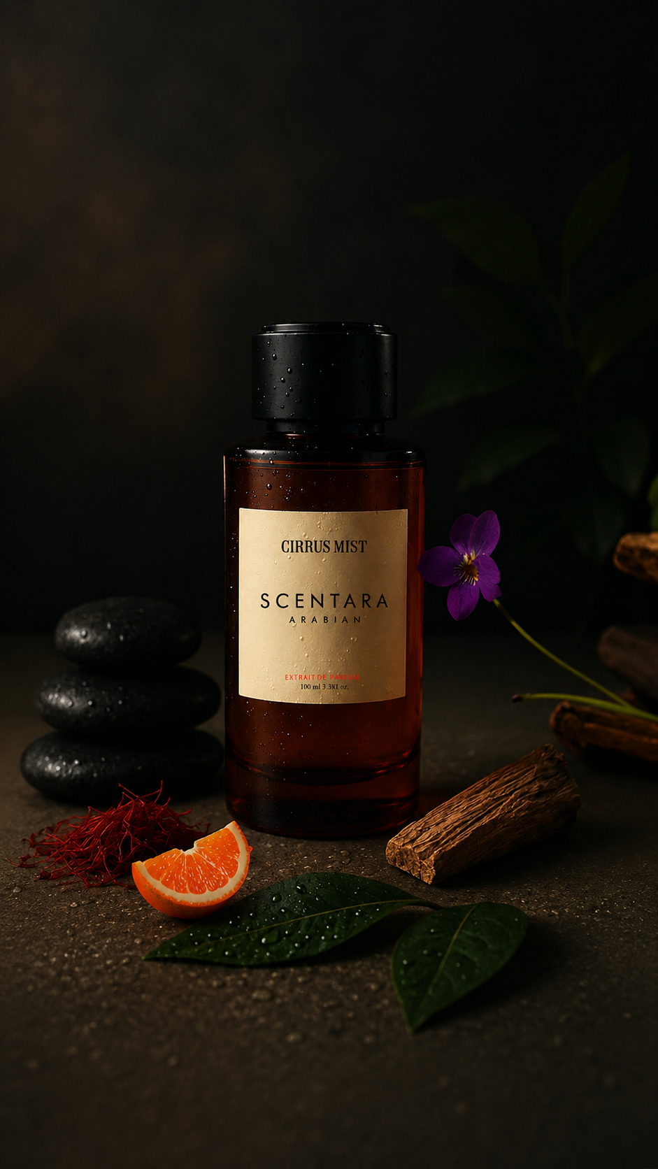 Cirrus Extrait de Parfum | Mineral Accord & Refined Suede