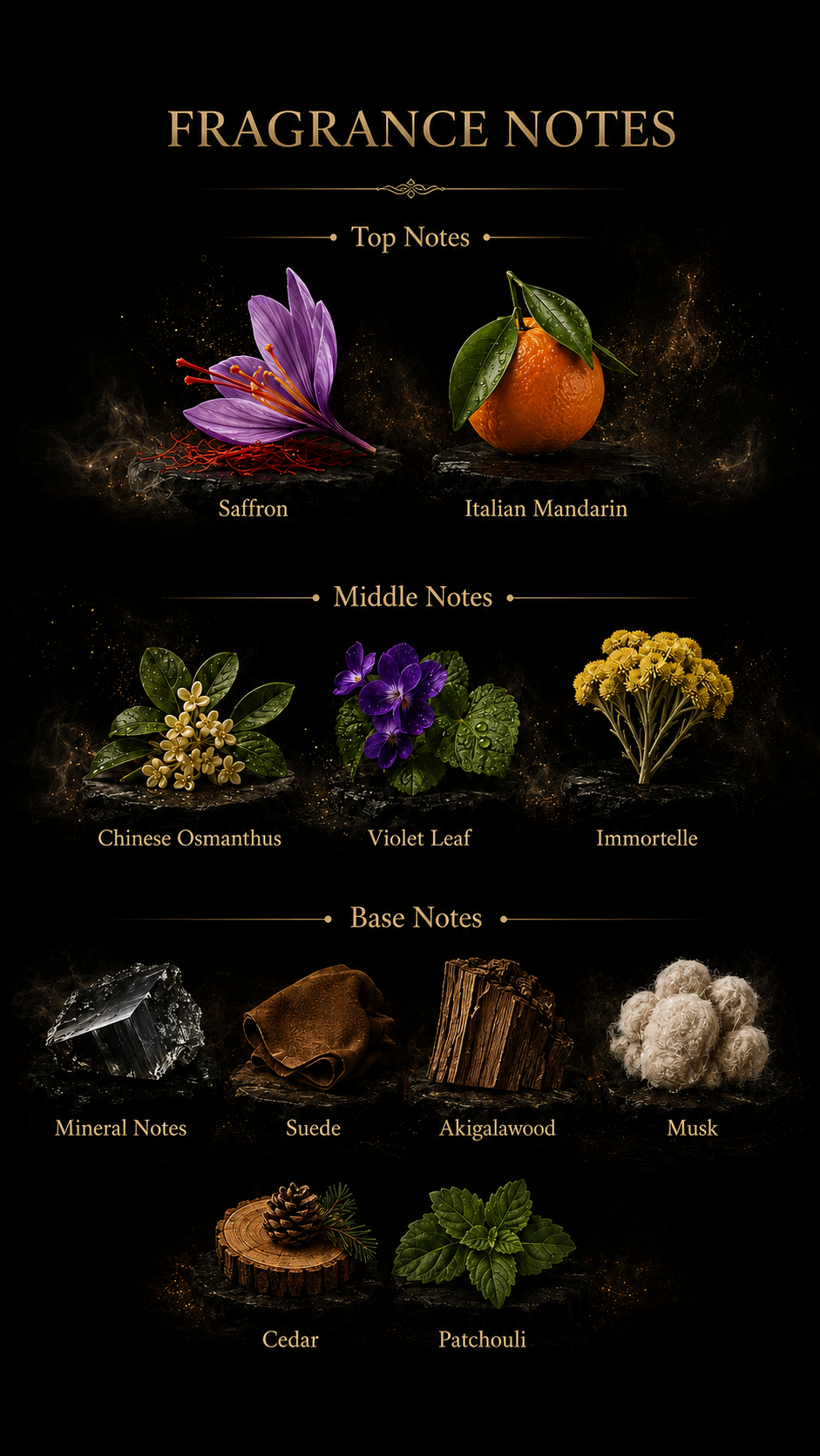 Cirrus Extrait de Parfum | Mineral Accord & Refined Suede