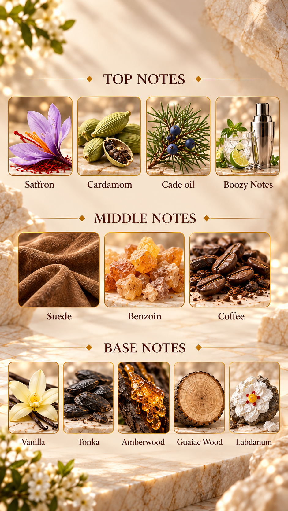 Golden Bliss Extrait de Parfum | Rich Suede,