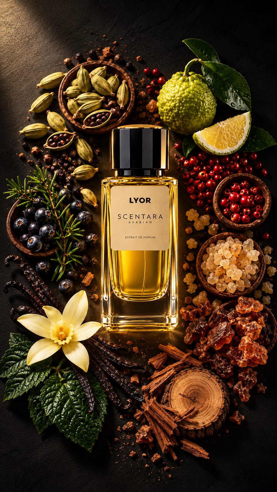 Lyor Extrait de Parfum | Frankincense & Warm Vanilla