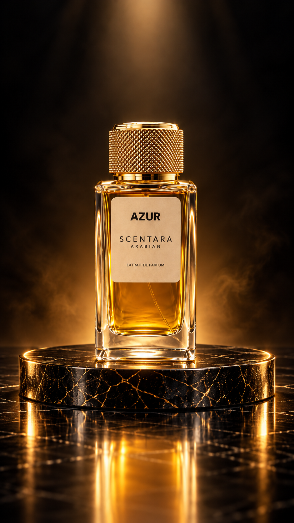 Azur Extrait de Parfum | Saffron, Amber & Cashmere Musk